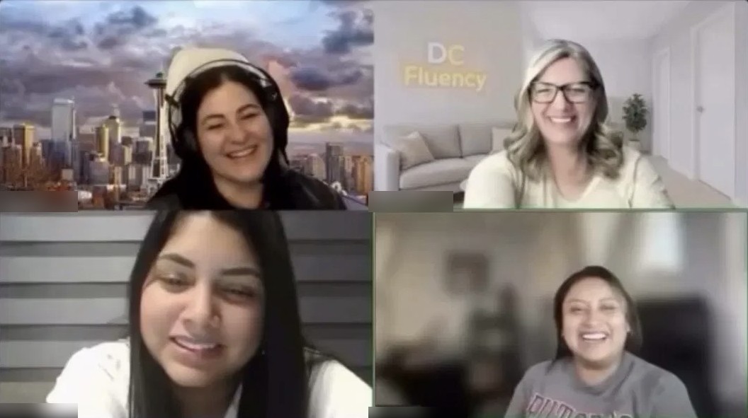 A live DC Fluency practice class.